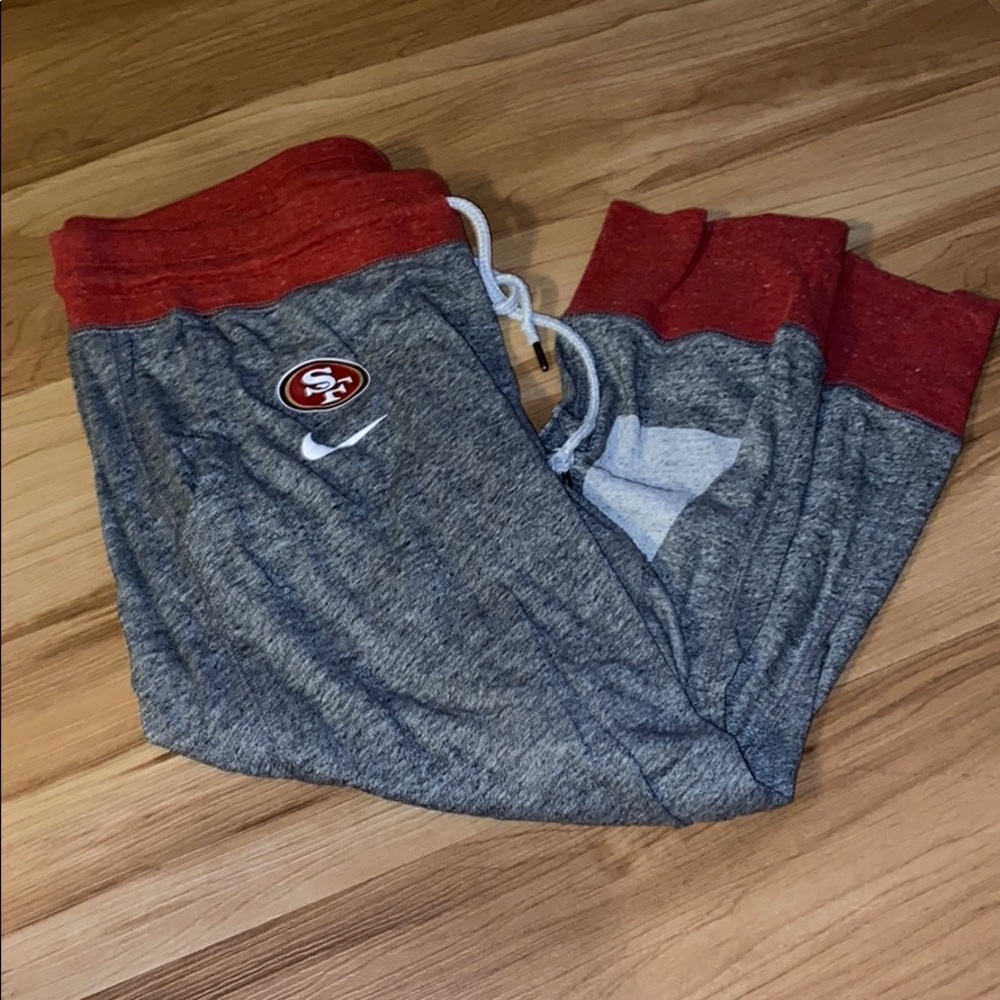 Gray joggers